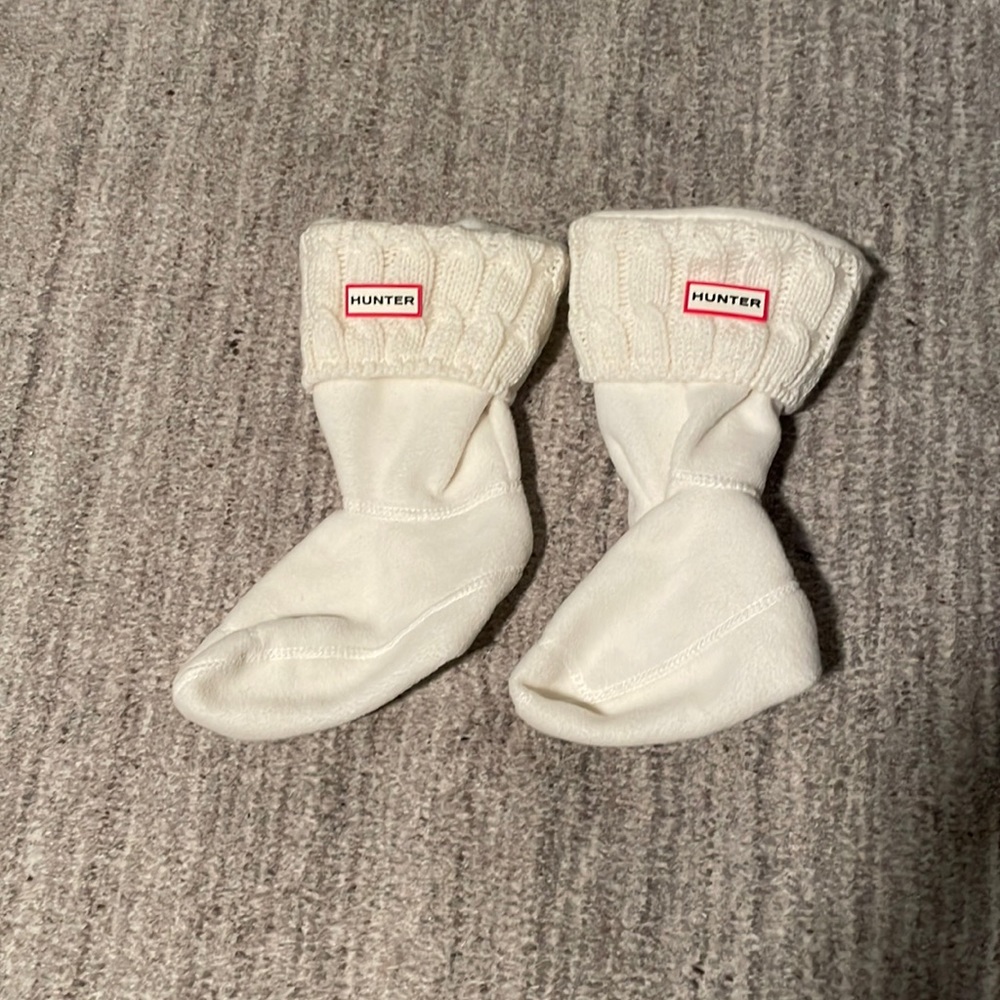 Hunter sock inserts- shorty. Never worn. SZ L